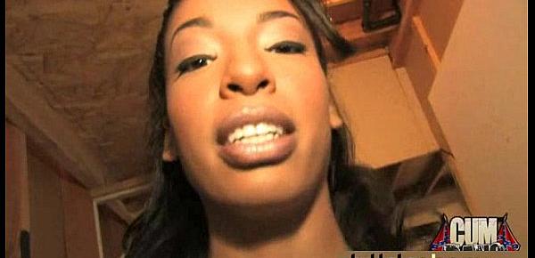  Naughty black wife gang banged by white friends 10